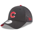 Adult New Era Chicago Cubs 9forty Perf Pivot Adjustable Cap, Black