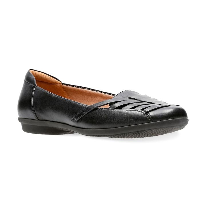 Clarks Gracelin Gemma Women's Ortholite Flats, Size: 9.5 Wide, Oxford