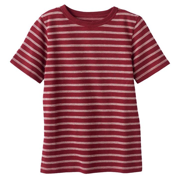 Boys 4-10 Jumping Beans&reg; Striped Jacquard Tee, Boy's, Size: 8, Red