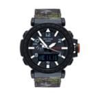 Casio Men's Pro Trek Triple Sensor Analog-digital Tough Solar Watch & Interchangeable Band Set - Prg650ybe-3, Size: Xl, Black