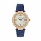 Peugeot Women's Crystal Leather Watch - 3046bl, Size: Large, Blue
