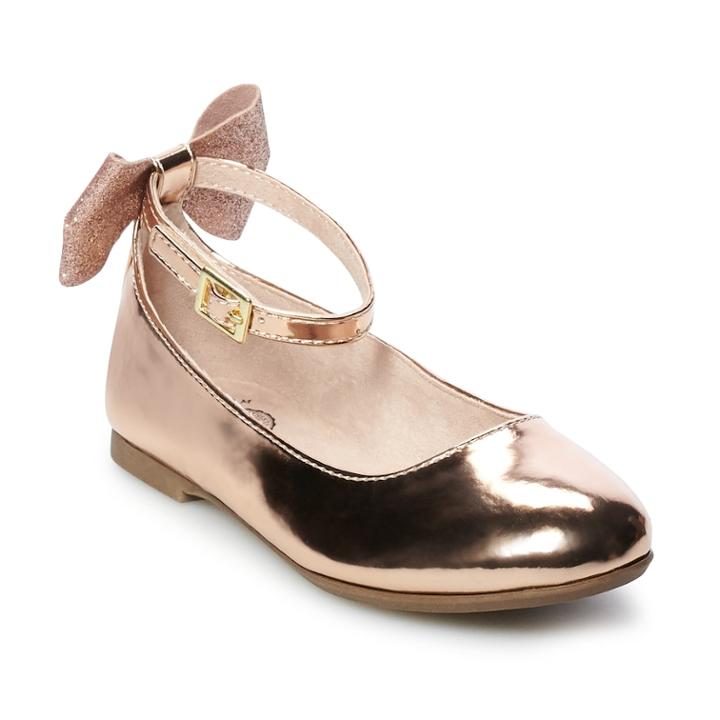 So&reg; Coralee Girls' Flats, Size: 13, Pink