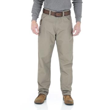 Men's Wrangler Riggs Workwear Relaxed-fit Technician Pants, Size: 40x30, Dark Beige