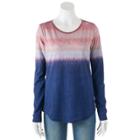 Women's Sonoma Goods For Life&trade; Everyday Crewneck Tee, Size: Xs, Med Pink