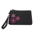 Travelon Rfid Blocking Bouquet Wristlet Pouch, Women's, Black