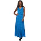 Women's Apt. 9&reg; Ruffle Maxi Dress, Size: Medium, Med Blue