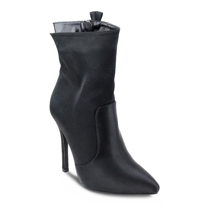 Olivia Miller Seaford Women's High Heel Ankle Boots, Size: 8, Black