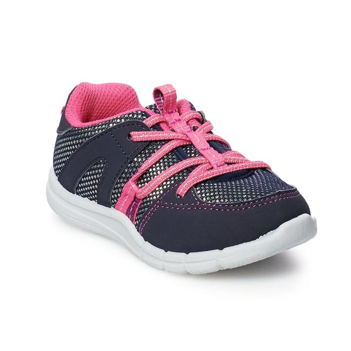 Oshkosh B'gosh® Deniz Toddler Girls' Sneakers, Size: 12, Blue (navy)