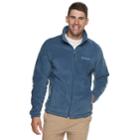 Men's Columbia Flattop Ridge Fleece Jacket, Size: Xxl, Blue