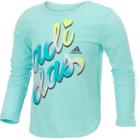 Girls 7-16 Adidas All-star Graphic Tee, Size: Medium, Turquoise/blue (turq/aqua)