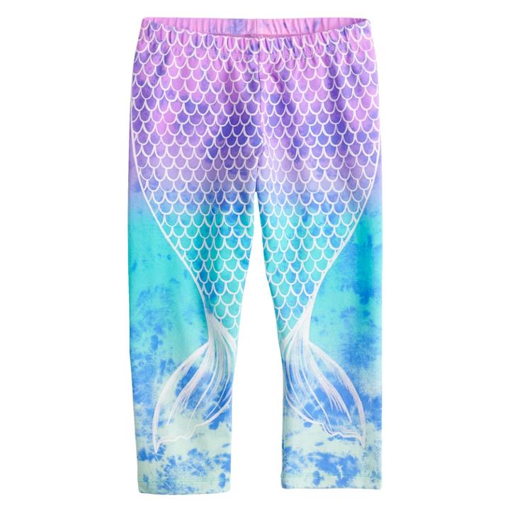 Girls 7-16 So&reg; Core Capri Leggings, Size: 14, Med Blue