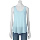 Juniors' Pink Republic High-low Tank Top, Girl's, Size: Xs, White Oth