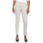 Petite Apt. 9&reg; Brynn Pull-on Straight-leg Dress Pants, Women's, Size: 4 Petite, Lt Beige