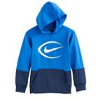 Boys' 8-20 Nike Therma Football Hoodie, Size: Small, Blue Other