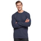 Big & Tall Croft & Barrow&reg; Classic-fit Crewneck Tee, Men's, Size: 3xl Tall, Blue (navy)