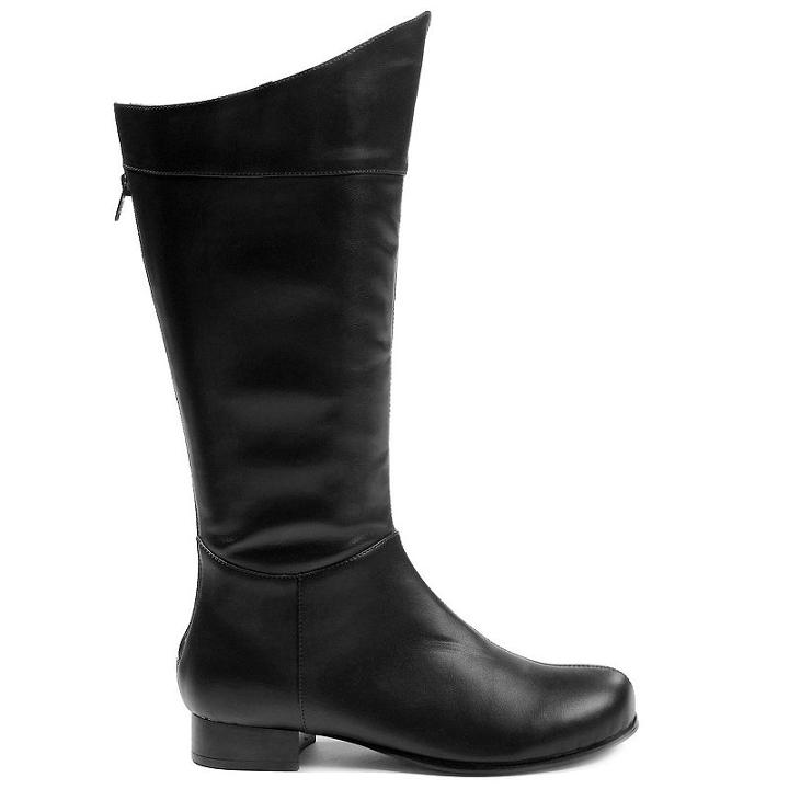 Adult Shazam Black Costume Boots, Size: 10-11