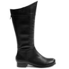 Adult Shazam Black Costume Boots, Size: 10-11