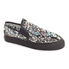 Henry Ferrera Lifestyle Women's Jeweled Slip-on Shoes, Size: 9.5, Black