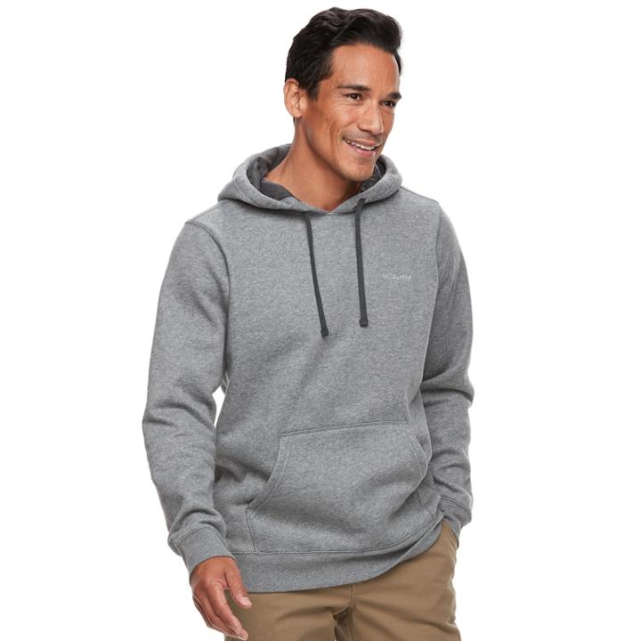 Big & Tall Columbia Deschutes Rapids Fleece Hoodie, Men's, Size: 3xb, Med Grey