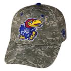 Adult Top Of The World Kansas Jayhawks Digital Camo One-fit Cap, Men's, Grey Other