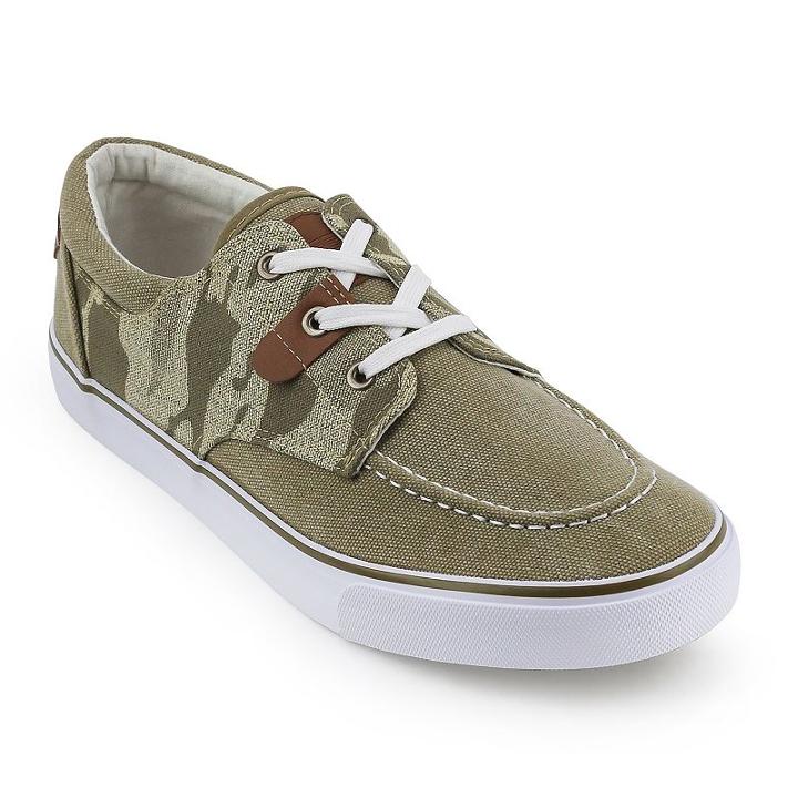 Unionbay Camo Men's Sneakers, Size: Medium (9), Beig/green (beig/khaki)