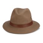 Men's Dpc Washed Twill Safari Hat With Faux-leather Trim, Size: Medium, Multicolor