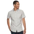 Men's Marc Anthony Slim-fit Stretch Button-down Shirt, Size: Medium, Lt Beige