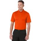 Big & Tall Grand Slam Airflow Solid Pocketed Performance Golf Polo, Men's, Size: 2xb, Orange Oth