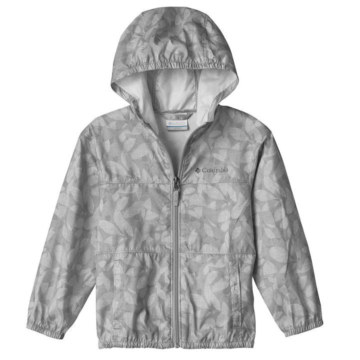 Girls 4-18 Columbia Rockwell Falls Lightweight Jacket, Girl's, Size: M(10-12), Med Grey