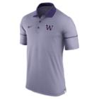 Men's Nike Washington Huskies Champ Drive Dri-fit Polo, Size: Xxl, Purple, Comfort Wear