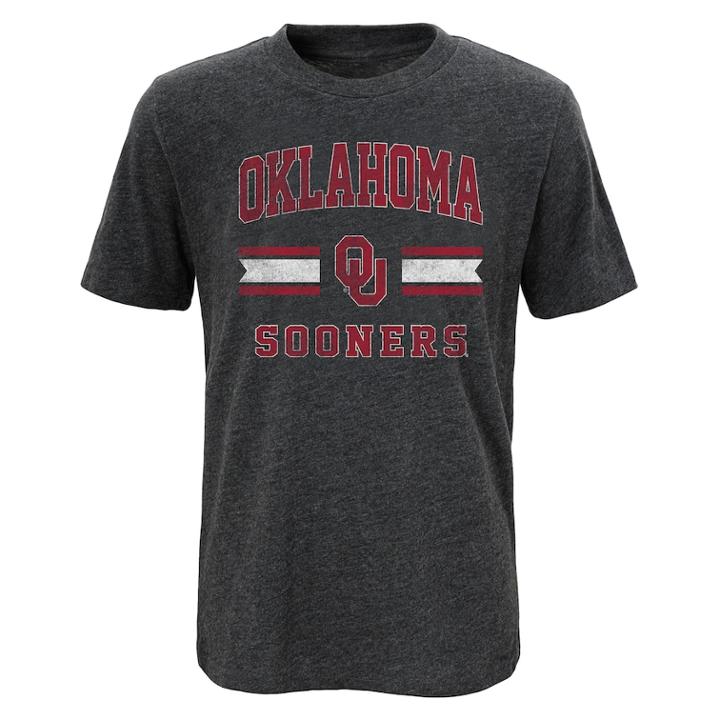 Boys 4-18 Oklahoma Sooners Player Pride Tee, Size: 8-10, Grey