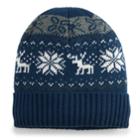 Men's Urban Pipeline&trade; Fairisle Sherpa-lined Beanie, Blue (navy)