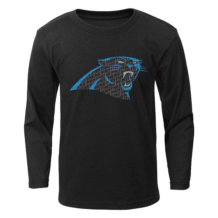 Boys 4-7 Carolina Panthers Wordplay Tee, Boy's, Size: M(5/6), Black