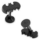 Dc Comics Batman Logo Stainless Steel Cuff Links, Men's, Black