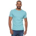 Men's Apt. 9&reg; Slubbed Pocket Tee, Size: Medium, Med Blue