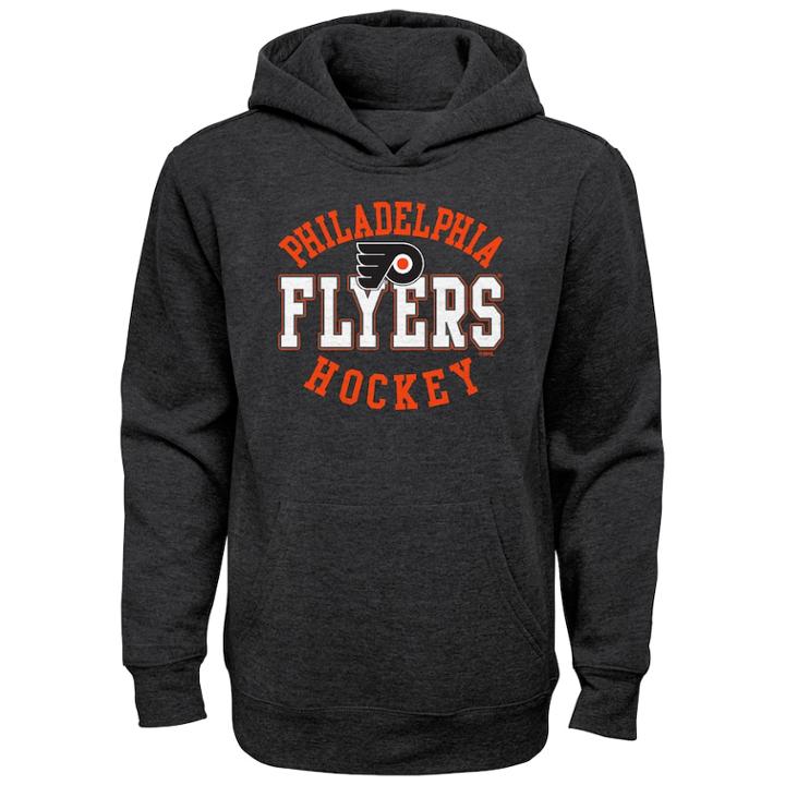 Boys 8-20 Philadelphia Flyers Promo Hoodie, Size: L 14-16, Grey (charcoal)