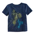 Toddler Boy Jumping Beans&reg; Slubbed Graphic Tee, Size: 3t, Dark Blue