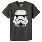 Boys 8-20 Star Wars Stormtrooper Tee, Boy's, Size: Large, Grey (charcoal)
