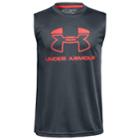 Boys 8-20 Under Armour Logo Muscle Tee, Size: Xl, Oxford