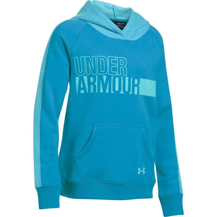 Girls 7-16 Under Armour Favorite Fleece Hoodie, Size: Large, Beige Over