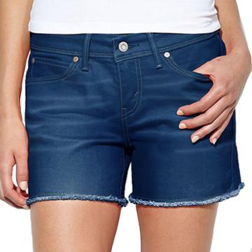 Levi's Distressed Denim Shorts