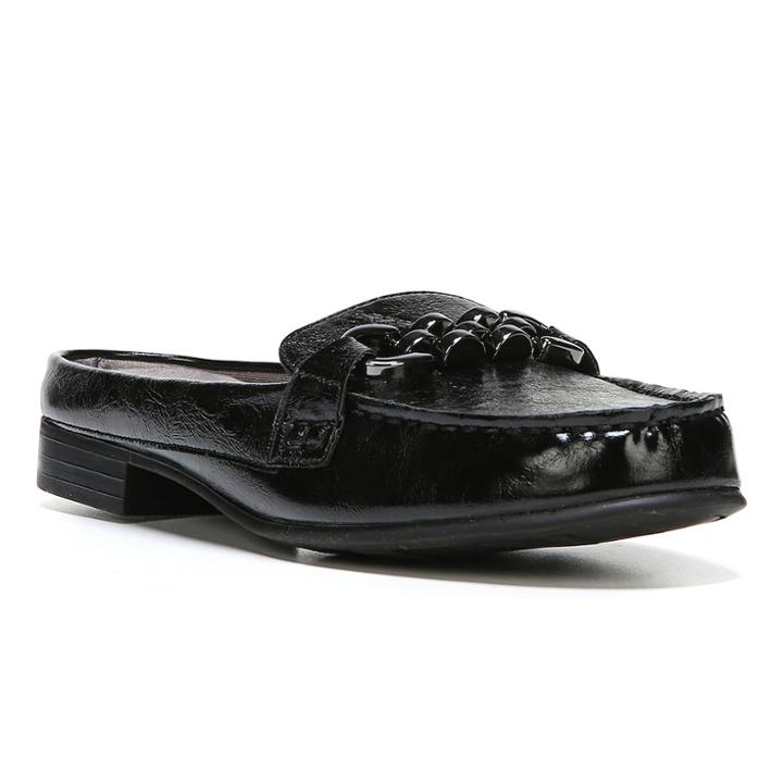 Lifestride Sansa Women's Loafer Mules, Size: Medium (7), Black