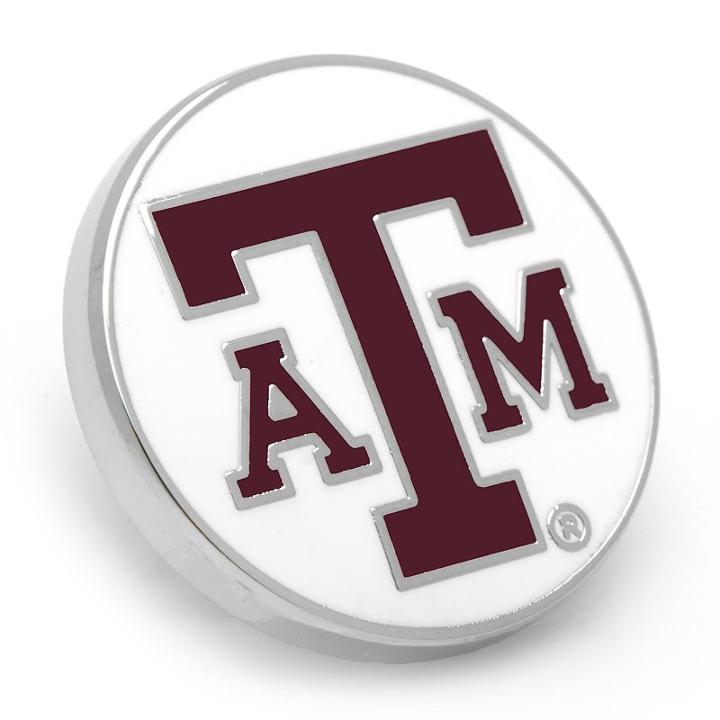 Texas Aandm Aggies Rhodium-plated Lapel Pin, Men's, Multicolor