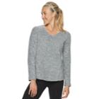 Women's Tek Gear&reg; Long Sleeve Microfleece Top, Size: Small, White