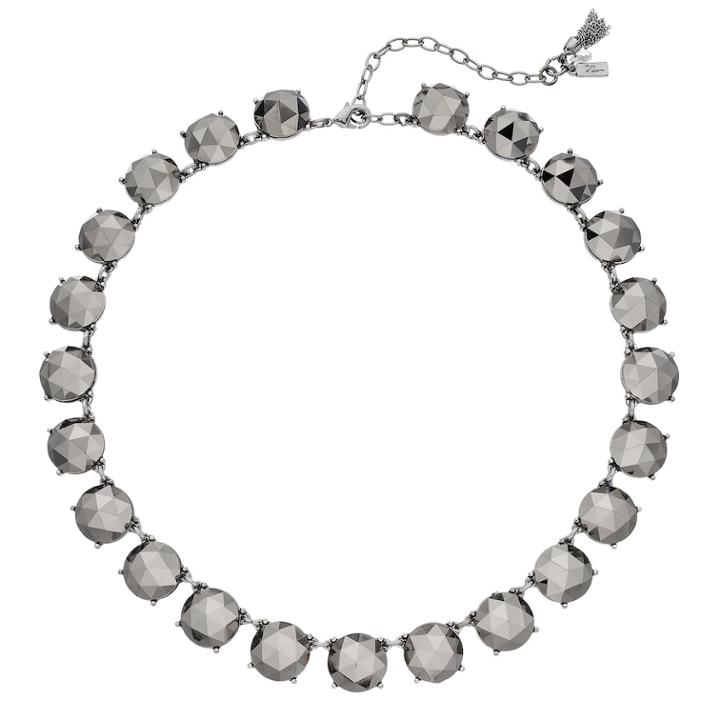 Simply Vera Vera Wang Round Chunky Necklace, Women's, Black