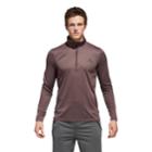 Men's Adidas Tech Quarter-zip Top, Size: Medium, Red