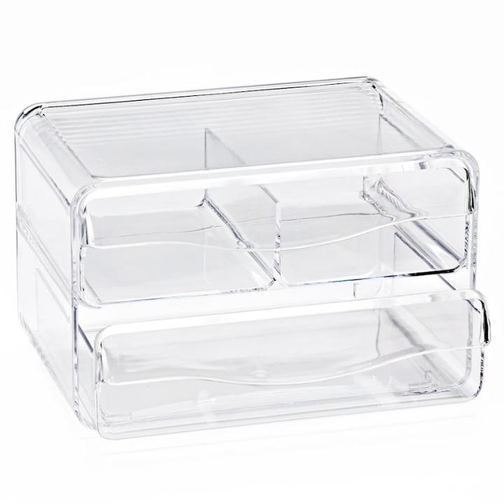 Tri-coastal 2-drawer Acrylic Organizer, Multi