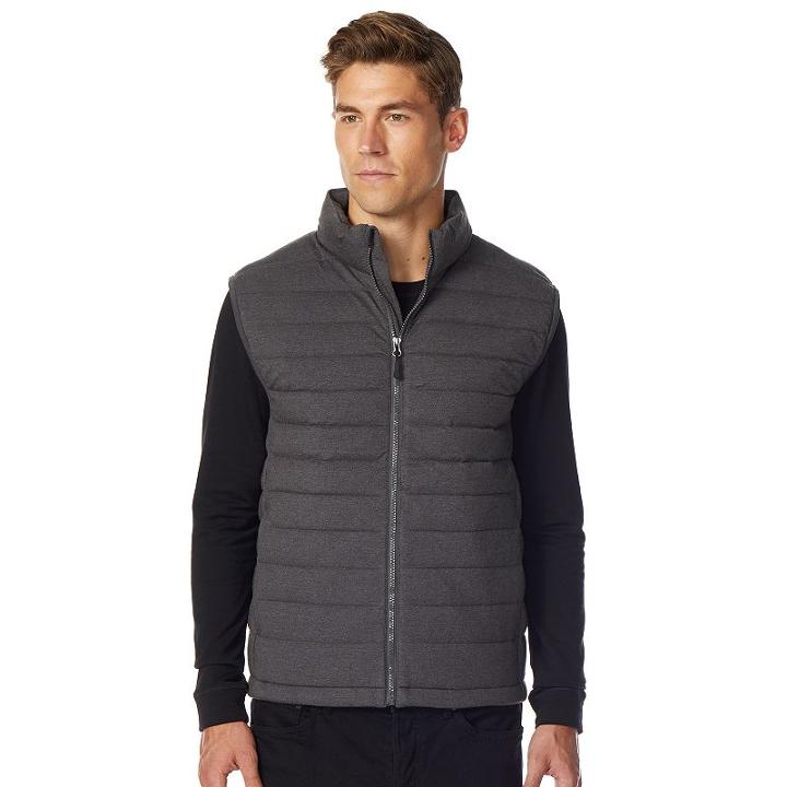 Men's Heat Keep Stretch Vest, Size: Medium, Grey Other