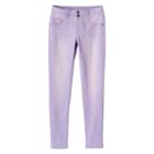 Girls 7-16 & Plus Size So&reg; Double Button Jegging Skinny Jeans, Girl's, Size: 16, Brt Purple