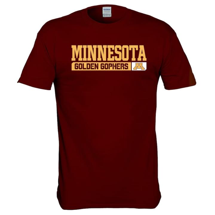 Men's Minnesota Golden Gophers Complex Tee, Size: Small, Dark Red